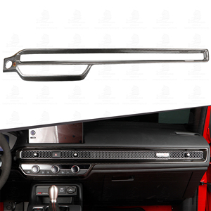 Accessori auto decorazione interni rifiniture cruscotto controllo centrale copertura Trim per <span class=keywords><strong>Honda</strong></span> <span class=keywords><strong>Civic</strong></span> 11th tipo <span class=keywords><strong>R</strong></span> 2022 + - Product Image 1