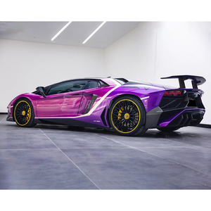 LP750 SV Style Tail Wing For Lamborghini Aventador Dry Carbon Fiber Rear Spoiler Combo - Product Image 5
