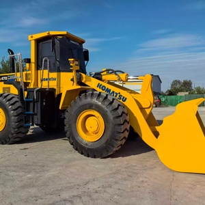 Cargadora Komatsu WA470 Usada a Bajo Precio, Equipo de Construcción Pesada, Cargadora de Ruedas en Buenas Condiciones y Más Potente en Venta - Product Image 3