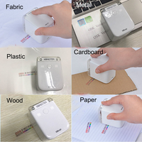 Mobiler Farbtinten-Mini-Logo-Drucker, Hand-Druckmaschine, Tragbarer WLAN A4 PrintCube Kabelloser Hand-Tintenstrahldrucker Stift