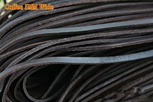 3 5 8 10 mm Largeur Bande <span class=keywords><strong>de</strong></span> corde en cuir <span class=keywords><strong>de</strong></span> vachette écologique Ruban <span class=keywords><strong>de</strong></span> sangle en cuir PU pour collier <span class=keywords><strong>de</strong></span> <span class=keywords><strong>bracelet</strong></span> d'animal <span class=keywords><strong>de</strong></span> compagnie - Product Image 4