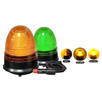 Feux de signalisation rotatifs à 60 LED, lampe clignotante d'urgence, base magnétique, prise cigare, pièces pour camions et équipements lourds, accessoires de sécurité