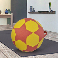 Sarung Pelindung Bola Yoga Motif Tapal Kuda Eksklusif Mega Ball Cover untuk Penggunaan Berkuda