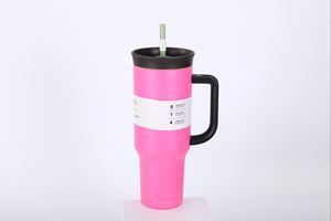 Nuevo Termo de Vacío de Alta Gama para Hombres y Mujeres; Taza Moderna Minimalista de Acero Inoxidable 304 con Asa y Pajita, 40 oz, Regalo Empresarial Popular - Product Image 3