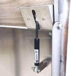 EUR PET montaggio a parete pieghevole tavolo pieghevole montaggio a parete tavolo veterinario ripiega verso il basso in acciaio inox esami e piani di chirurgia - Product Image 6