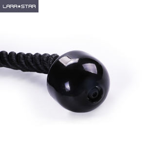 Cuerda Doble para Tríceps LS3044 para Gimnasio, Cable Negro para Ejercicios de Brazos y Músculos, con Agarre Sólido - Product Image 3