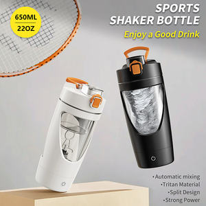जिम-पोर्टेबल और रिचार्जेबल के लिए इलेक्ट्रिक प्रोटीन शेकर बोतल मिक्सर 25701 - Product Image 2