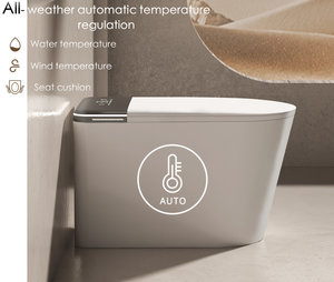 Nouvelle toilette intelligente en céramique avec bidet intégré pour salle de bain, équipement sanitaire <span class=keywords><strong>WC</strong></span> intelligent - Product Image 3