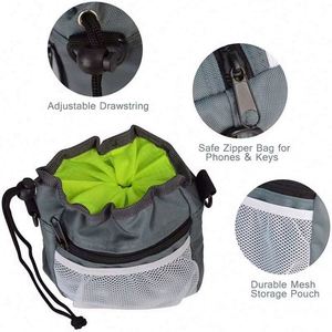 Portable Fabric Dog <b>Treat</b> Outdoor Pouch <b>Training</b> Feeding Large Capacity Pet Trainer Waist Snacks USA Mairun823 Made in China - Product Image 5