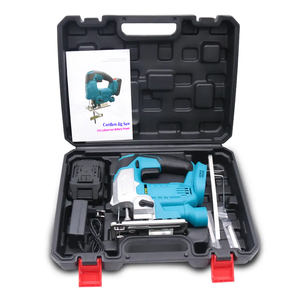 FEIHU <span class=keywords><strong>Scie</strong></span> sauteuse sans fil à batterie Li-ion 21V neuve <span class=keywords><strong>Scie</strong></span> à onglets portative pour le travail du bois Outil portable pour le bricolage USA Europe - Product Image 6