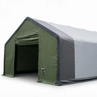SUIHE - Rangement extérieur portable moderne en acier industriel, revêtement en poudre, résistant aux UV, imperméable, durable, facile à assembler
