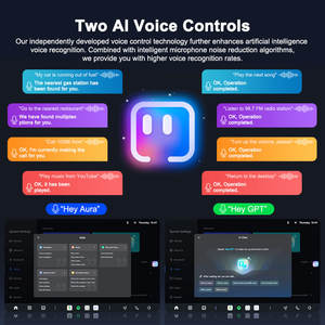 Lecteur DVD de voiture AI 2 Din 13 pouces 2K IPS écran tactile autoradio sans fil CarPlay <span class=keywords><strong>Android</strong></span> <span class=keywords><strong>Auto</strong></span> ChatGPT AI commande vocale autoradio - Product Image 3