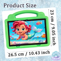 Tablette pour enfants YPORANGECHENG MTK Octa Core 4G LTE avec fonction d'appel, 10,1 pouces, double SIM, Android 12, OEM 3G+64G 2MP+5MP /ODM