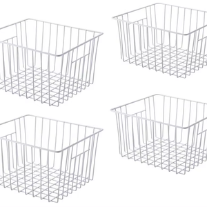 Üretici özel gıda sınıfı sepet paslanmaz dikdörtgen tel örgü depolama sepeti - Product Image 1