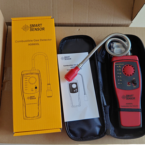 เครื่องตรวจจับก๊าซรั่ว AS8800L เครื่องตรวจจับก๊าซมีเทนแบบพกพาสำหรับตรวจจับก๊าซธรรมชาติที่ติดไฟได้ - Product Image 2