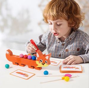 Wooden Fine Motor Training &amp; Early Education Sorter Kids' Concentration Matching Toys Kindergarten Montessori Toy - Product Image 2
