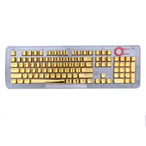 E-YOOSO teclas de teclado mecânico DIY profissional pequeno conjunto completo de teclas de silicone com 104 teclas personalizadas