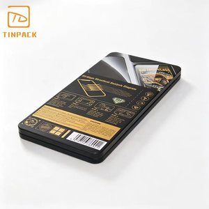 Caja de Lata Rectangular Personalizada Premium para Protector de Pantalla de Vidrio Templado para Teléfonos Móviles - Product Image 3