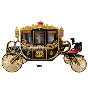 Carruaje Real Eléctrico para Exteriores, Decoración, Turismo, Vehículo de Caballos en Venta - Product Image 4