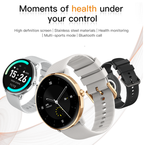 Relojes inteligentes Smartwatch IP68 a prueba de agua redondo Fitness Tracker SmartWatch Sport Reloj Inteligents Reloj inteligente para hombres - Product Image 2