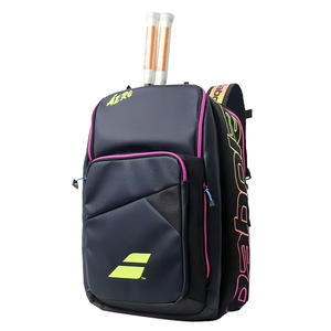 Sac à raquettes de tennis personnalisé, sac à dos de badminton, sport, avec bandoulière rembourrée, plusieurs compartiments imperméables pour chaussures - Product Image 1