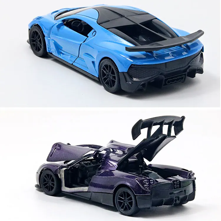 卸売高級カスタマイズミニ子供1:36シミュレートされた合金男の子スポーツカーオフロード車モデルドア付きリターンおもちゃ