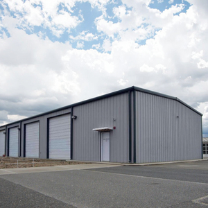 โรงจอดรถโครงสร้างเหล็กสำเร็จรูปพร้อมดีไซน์แบบ<span class=keywords><strong>3D</strong></span> สำหรับอาคารคลังสินค้าโลหะที่ทนทานดีไซน์ทันสมัย - Product Image 4