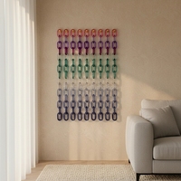Vente en gros directe, maillons de chaîne en acrylique de grande taille, couleur personnalisée, respectueux de l'environnement, pour la décoration de la maison