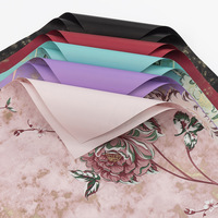 Papier d'emballage classique parfumé à la rose, motif floral vintage, imperméable, pour bouquet, Saint-Valentin, Fête des Mères, en pâte vierge, cadeau artisanal