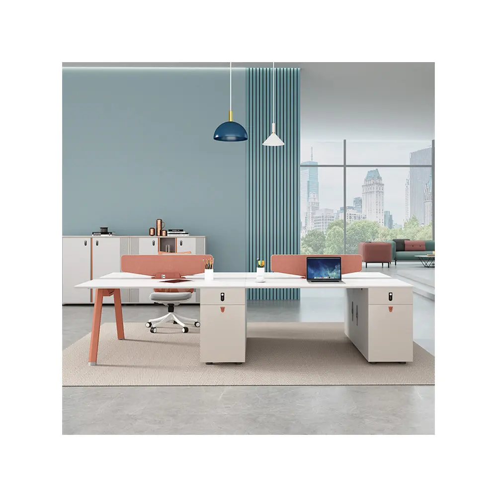 Table de bureau de forme fantaisie mobilier de bureau avec casiers table de bureau pour chambre