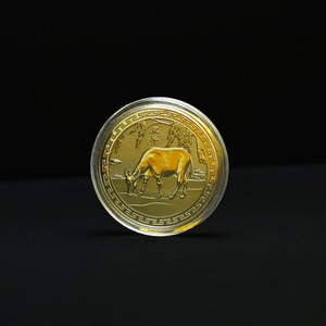 Monete Commemorative dei Dodici Segni Zodiacali Cinesi in Metallo Anticato, Monete Portafortuna per il Capodanno Cinese, Regalo di Nuovo Anno - Product Image 3