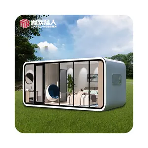 Qualidade superior 2023 Novo design barato casa de cápsula móvel apple cabine recipiente casa resort casas container prefab modular house