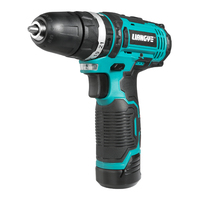 Perceuse à percussion sans fil LIANGYE 12V Max, couple élevé 30 Nm, mandrin sans clé 3/8 pouce, perceuse-visseuse 3-en-1 pour bricolage et maçonnerie