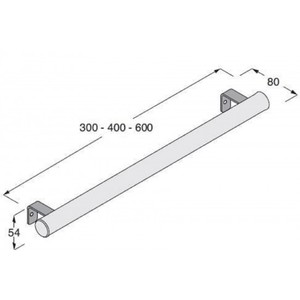 Boffi Twig Collection <b>Towel</b> <b>Bars</b> Elegant and Stylish Bathroom Accessory - Product Image 3