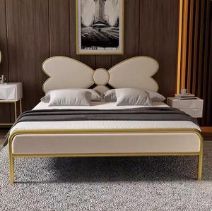 Canapés-lits pour chambre à coucher créative en métal <span class=keywords><strong>forgé</strong></span> pour étudiants Canapés-lits pour enfants européens et américains de taille royale lits superposés bon marché en métal avec cadre de <span class=keywords><strong>lit</strong></span> - Product Image 3