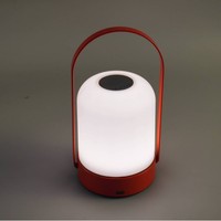 Lampe de camping portable à LED, design minimaliste moderne, lampe de bureau à intensité réglable par toucher, lampe de table