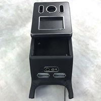 Nouvelle Boîte d'Accoudoir Avant en Promotion pour Vito V260 V-Class W447 2014-2023, Disponible Immédiatement avec Port USB, Lumière Ambiante LED et Porte-Gobelet Noir