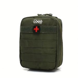 Pochette de premiers secours MOLLE EMT personnalisable à déchirure rapide - Sac médical compact et durable pour un accès rapide, organiseur vide - Product Image 1