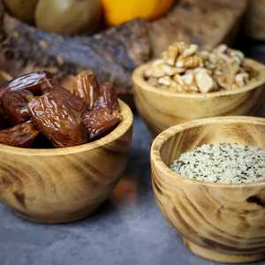 Tazón Decorativo de Madera Hecho a Mano, Calidad Premium, Natural, Sostenible y Orgánico, Ideal para la Cocina, Mesa de Comedor y Hogar - Product Image 5