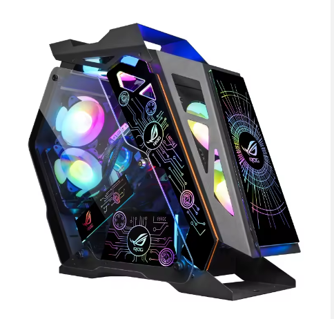 2023 New Design Wholesale Desktop Computer Gaming PC Case Low Price CPU Cabinet with Micro ATX Motherboard Support