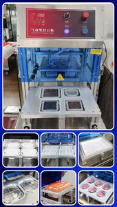 Machine d'emballage de canettes de boissons froides et de légumes d'occasion DQ260T-S à commande à distance, 170 canettes/min, pour emballage sous film thermo-scellé - Product Image 5