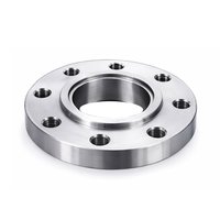 Collecteur d'échappement en acier inoxydable 304 usiné CNC, bride de tête de turbo, port rond de 1,75 pouces