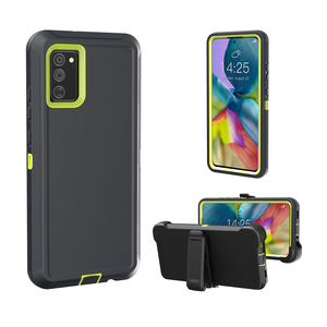 Ốp Điện Thoại Metro <span class=keywords><strong>Robot</strong></span> Defender Cho Samsung Galaxy A02S Giáp Bảo Vệ Nhiệm Vụ Nặng Nề Clip <span class=keywords><strong>Holster</strong></span> Cover Cho Samsung A02S - Product Image 4