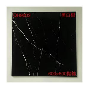 Carreaux <span class=keywords><strong>de</strong></span> <span class=keywords><strong>Sol</strong></span> 60x60 en Céramique pour Cuisine, Marbre Poli Émaillé, Dalles Murales en Pierre - Product Image 2