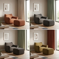 Canapé paresseux individuel compressé, populaire sur internet, moderne et minimaliste, électrique, amovible, lavable, en mousse haute densité