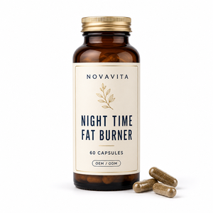 Capsule OEM ODM <span class=keywords><strong>per</strong></span> Bruciare Calorie Durante la Notte e Favorire un Sonno Riposante <span class=keywords><strong>per</strong></span> Adulti, Stimolatore del Metabolismo e Controllo dell'Appetito - Product Image 2
