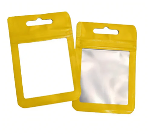 2025 Ziplock Mylar Jelly Storage Bags Resealable Silver Black PE Plastic Gravure Printed Recyclable Heat Sealing 0.12mm Thick - Product Image 3