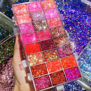 Sombra de Ojos Vegana de Alta Pigmentación con Brillo Personalizado, Maquillaje Cosmético, Brillo para Cuerpo y Rostro, Gel Brillante para el Cabello, Sombra de Ojos en Gel - Product Image 2