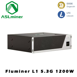 Minería de Criptomonedas de Bajo Consumo 1200W Fluminer L1 5.3Gh/s Scrypt ASIC de Alta Rentabilidad para Dogecoin Litecoin Bells - Product Image 1