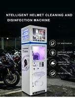 Taineng Machine de nettoyage à la vapeur entièrement métallique pour casques, autonettoyante, à monnayeur, avec code QR, pour désinfection, stérilisation et nettoyage à sec
